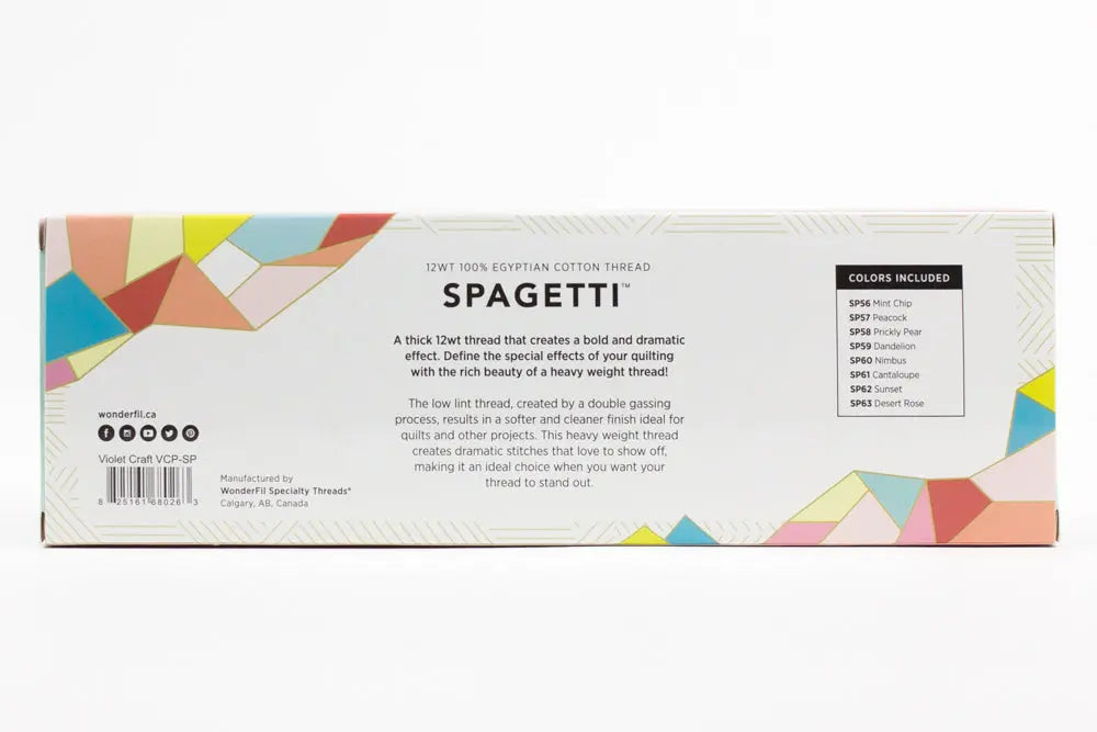 VCP-SP - Violet Craft Spagetti™ Pack WonderFil USA