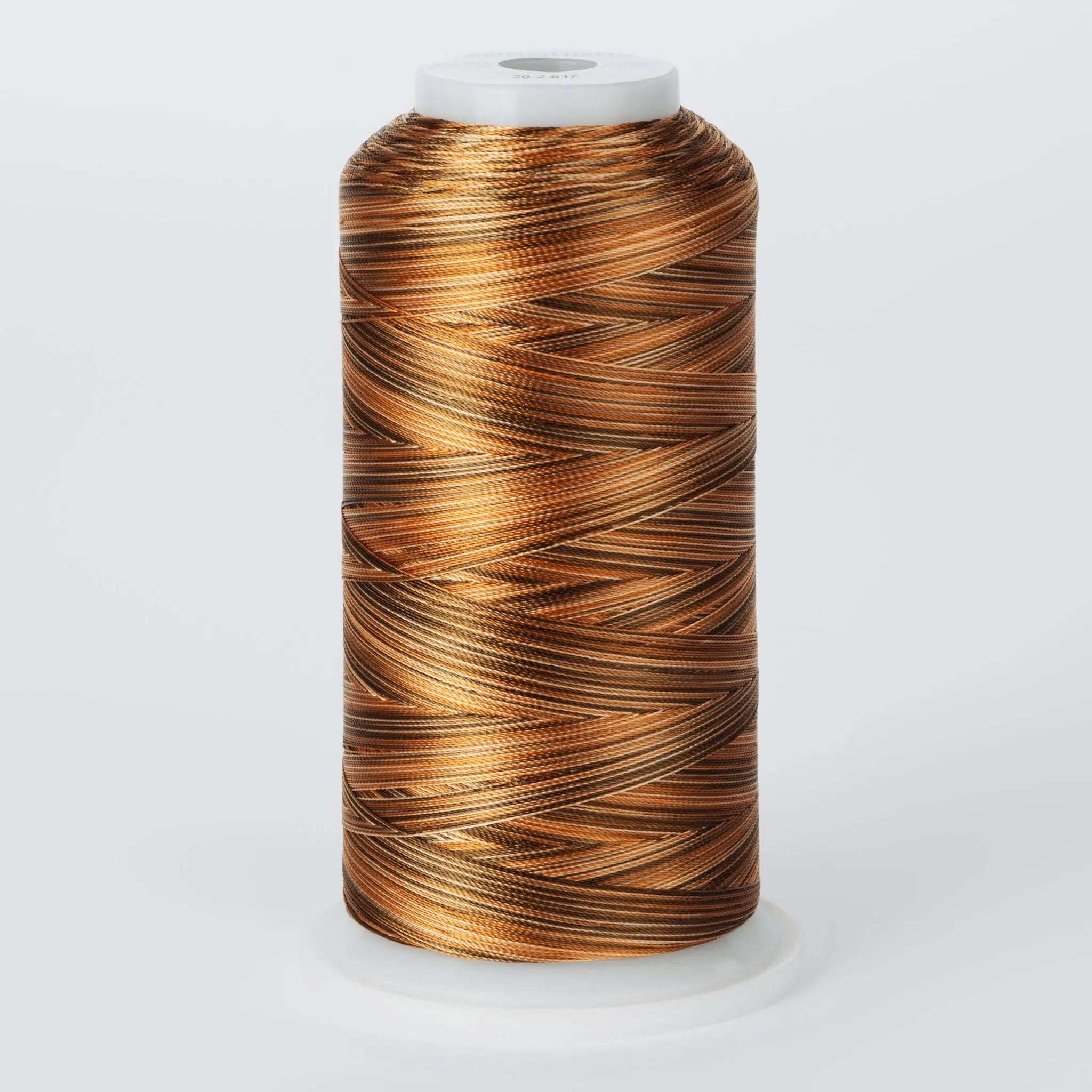 Variations #617 - Gold Mine Cone YLI Threads