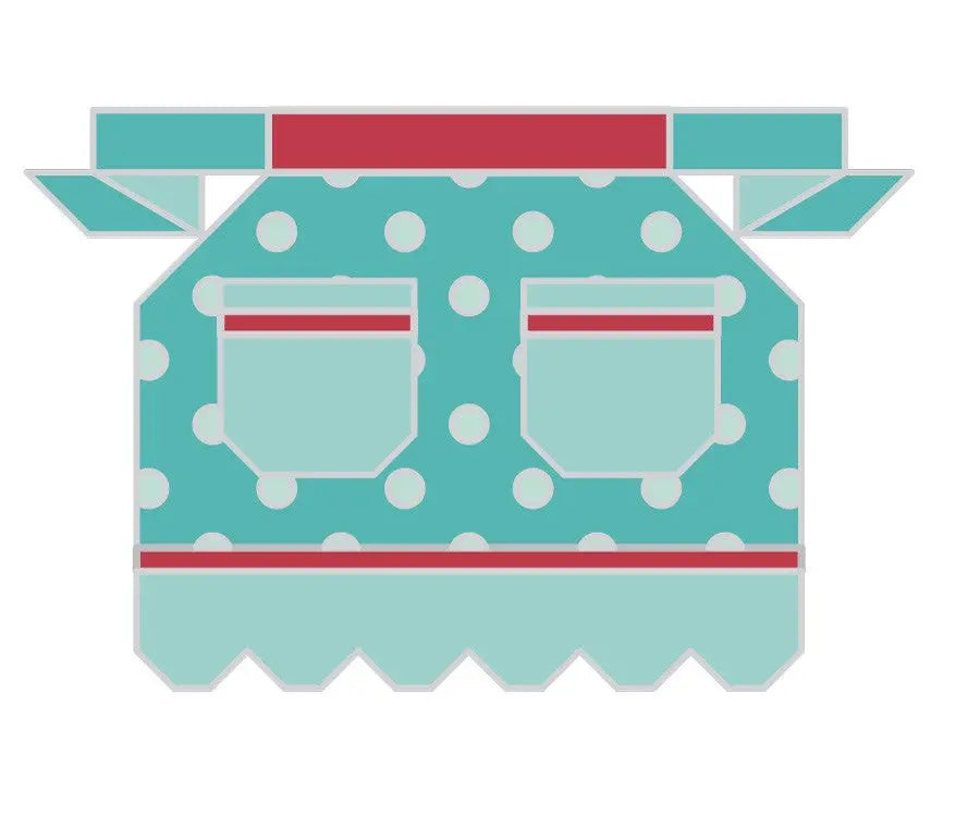 Vintage Housewife Enamel Needle Minder - Linda's Electric Quilters