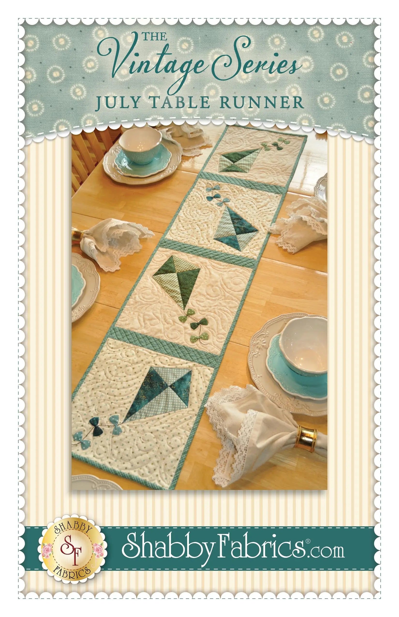 Vintage Series Table Runner - July Checker Distributor