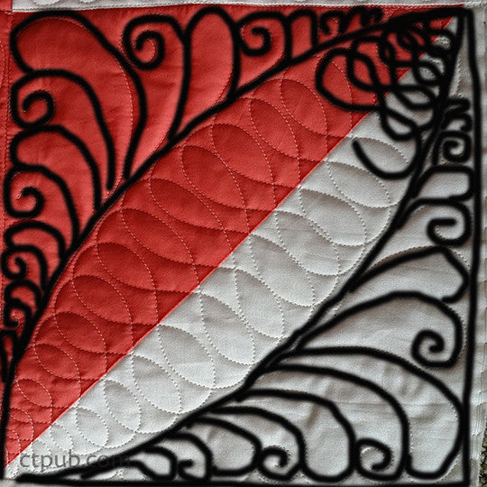 Visual Guide to Free-Motion Quilting Feathers