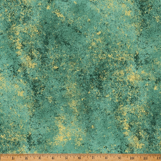Brilliance Basics Eucalyptus Gold 44"/45" Fabric per Yard