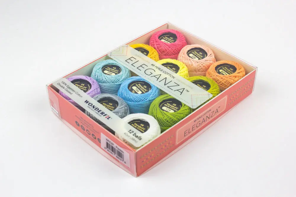 WFEZP - Eleganza™ 5g Egyptian Cotton Ball Thread Packs WonderFil USA
