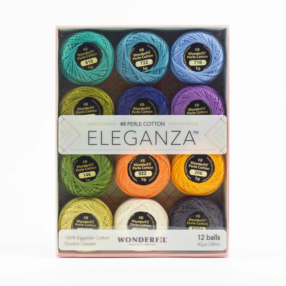 WFEZP - Eleganza™ 5g Egyptian Cotton Ball Thread Packs WonderFil USA