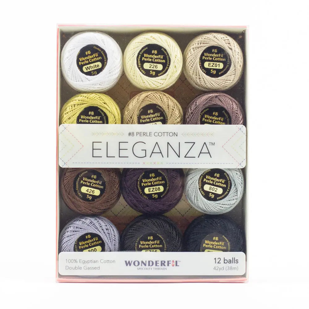 WFEZP - Eleganza™ 5g Egyptian Cotton Ball Thread Packs WonderFil USA