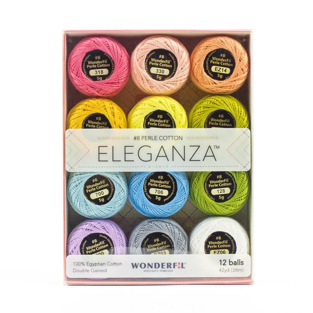 WFEZP - Eleganza™ 5g Egyptian Cotton Ball Thread Packs WonderFil USA