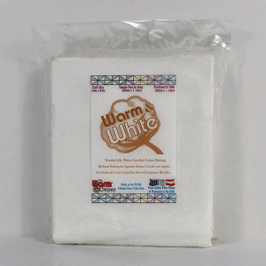 Warm & White Needled Cotton Batting - Full Case