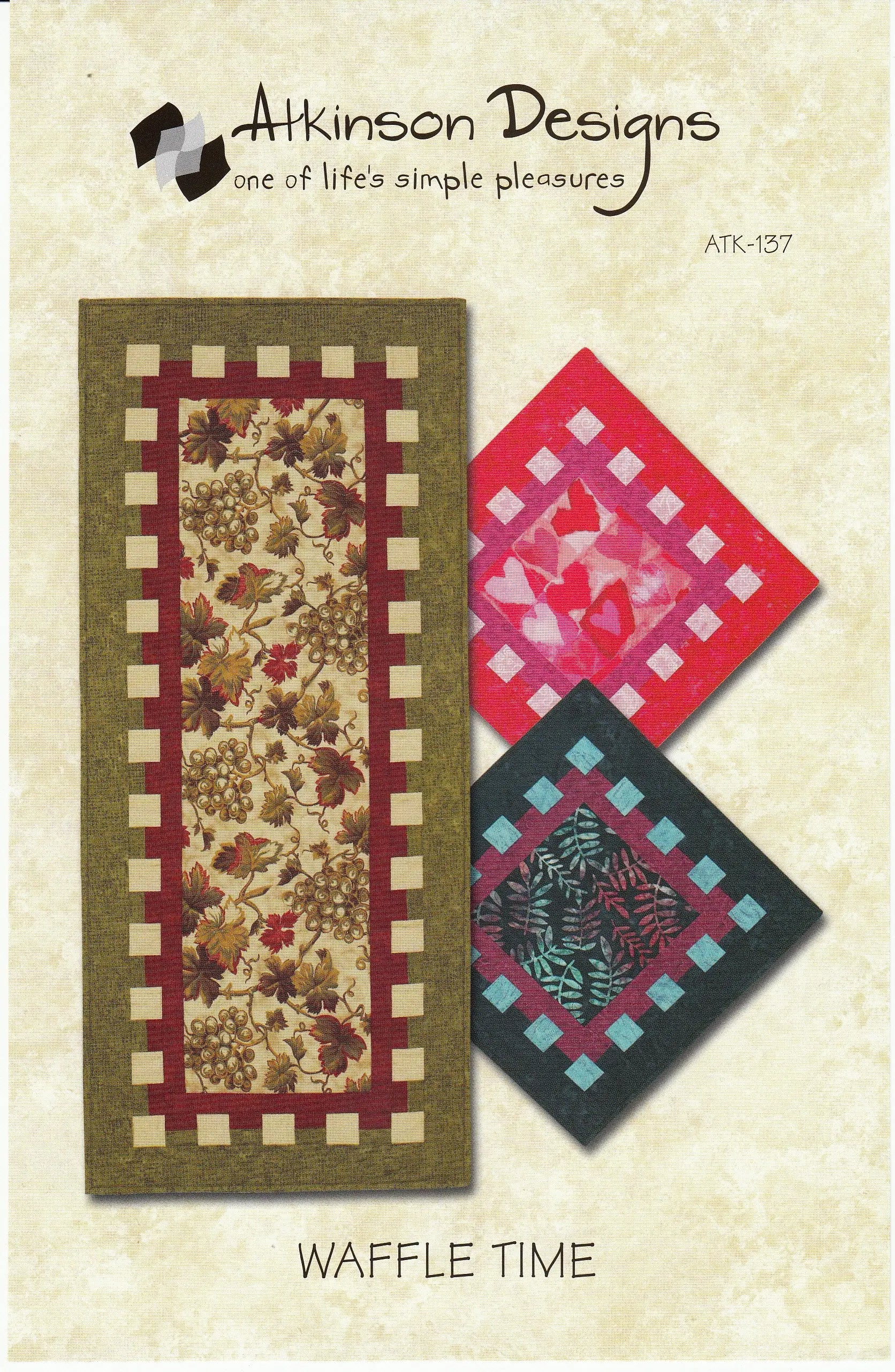 Waffle Time - Linda's Electric Quilters