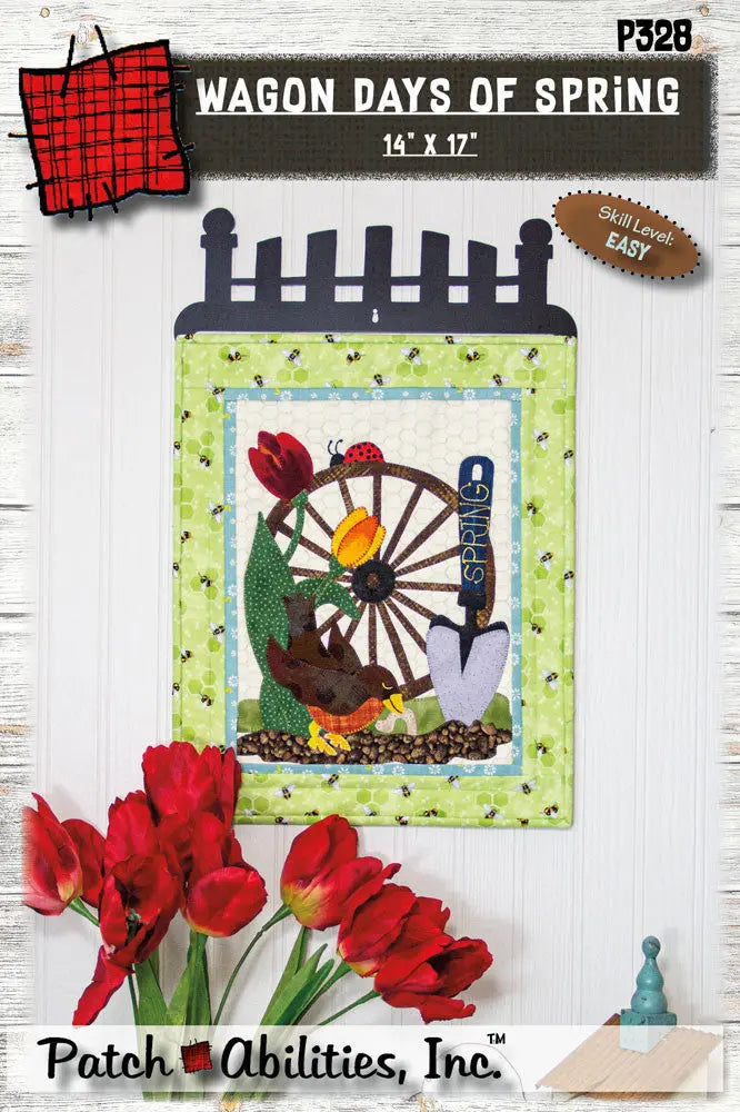 Wagon Days of Spring - Linda's Electric Quilters