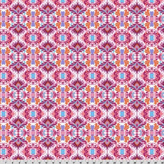 Wanderlust Damask Quilting Cuddle Pink Fabric per yard Shannon Fabrics