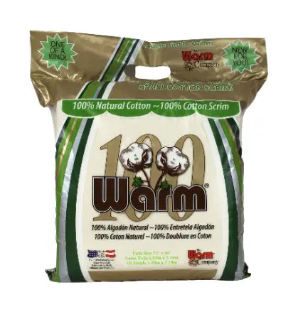 Warm 100 Ultra Clean Natural Cotton + 100% Cotton Scrim Warm Company