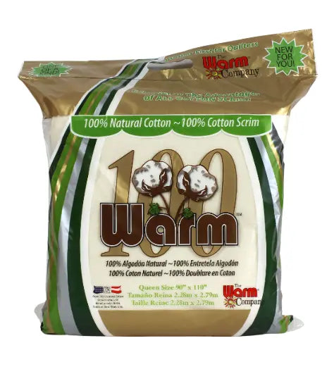Warm 100 Ultra Clean Natural Cotton + 100% Cotton Scrim Warm Company