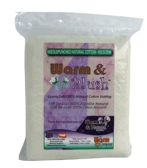 Warm & Plush Luxury Loft 100% Natural Cotton without Scrim Warm Company