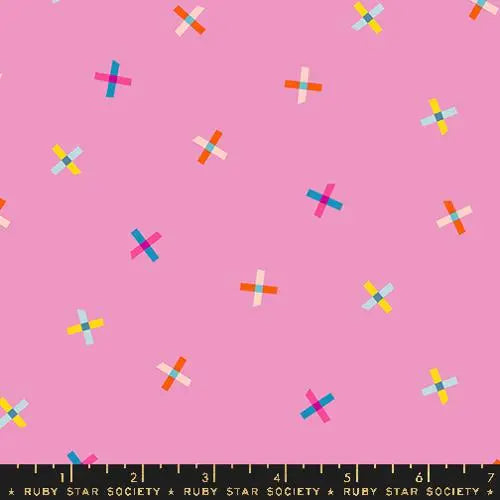 Washi Plus Daisy 43"/44" Fabric Per Yard Moda Fabrics & Supplies