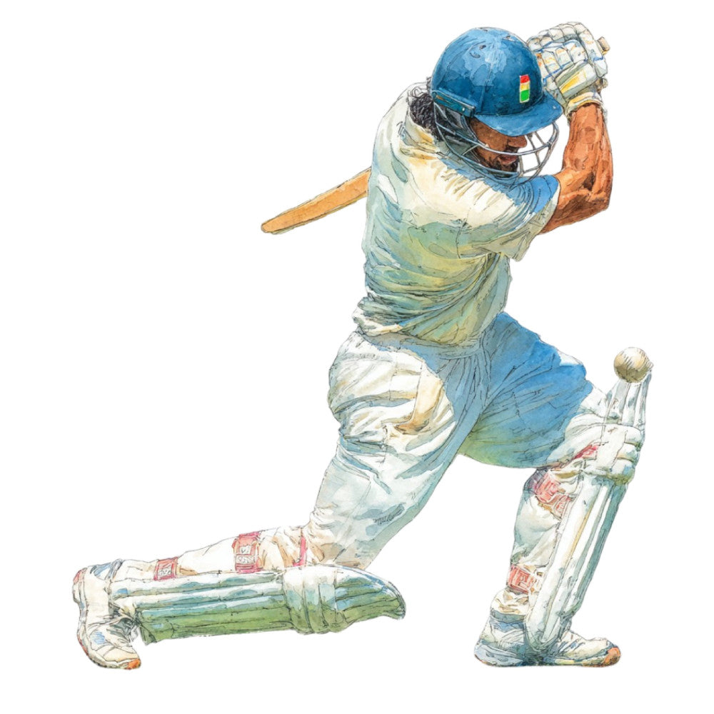 Watercolor Cricket Fabric Panel 1