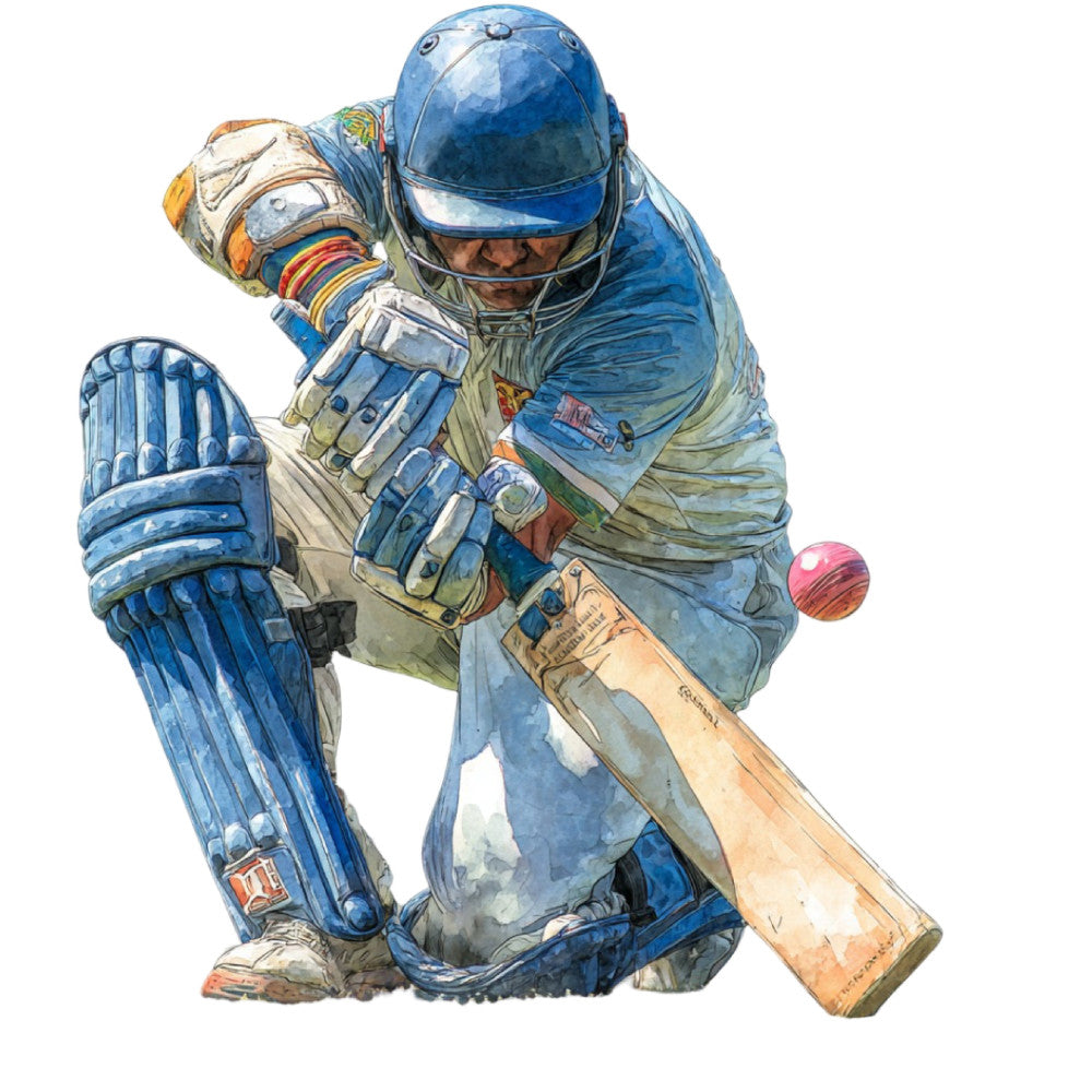 Watercolor Cricket Fabric Panel 12