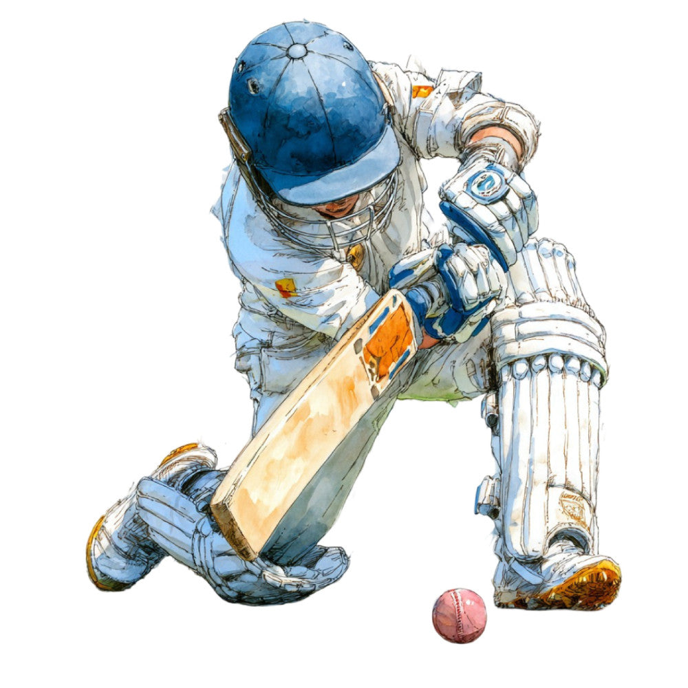 Watercolor Cricket Fabric Panel 4