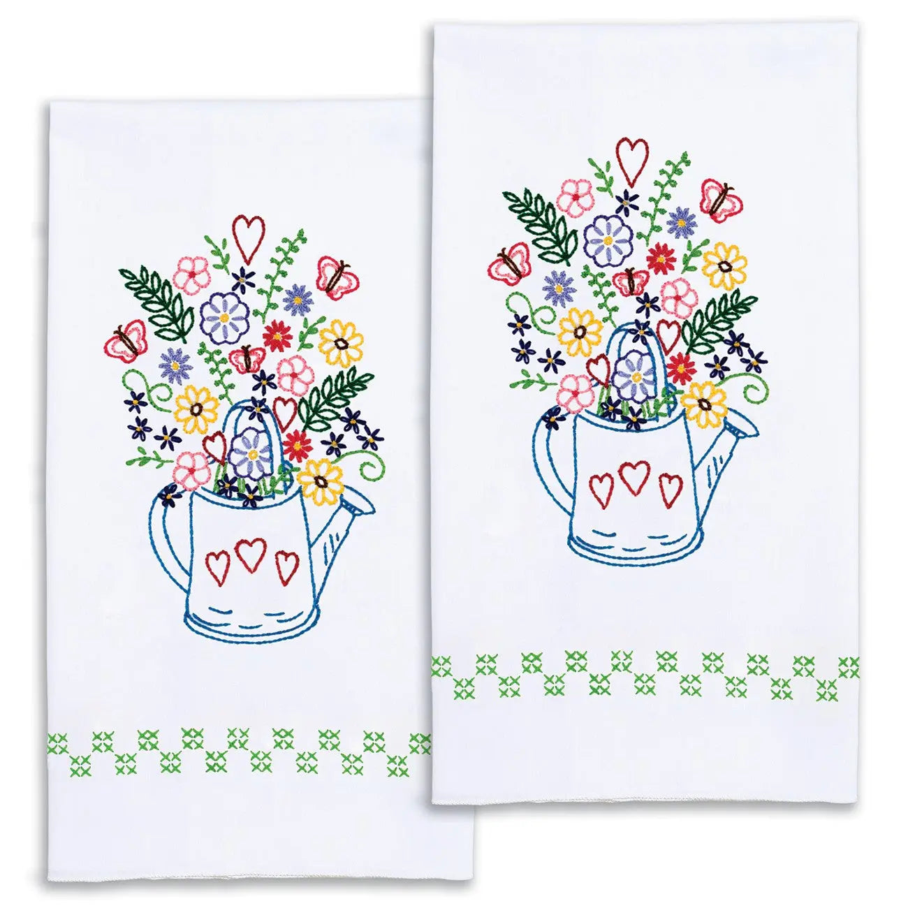 Watering Can Decorative Hand Towel Checker Distributor