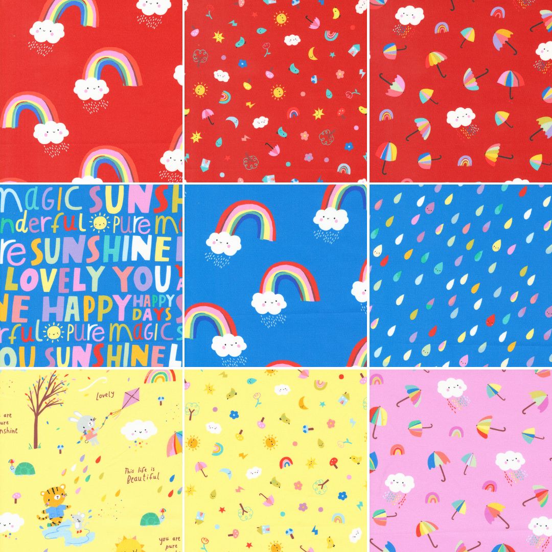 Whatever the Weather Fat Quarter Bundle - Set of 15