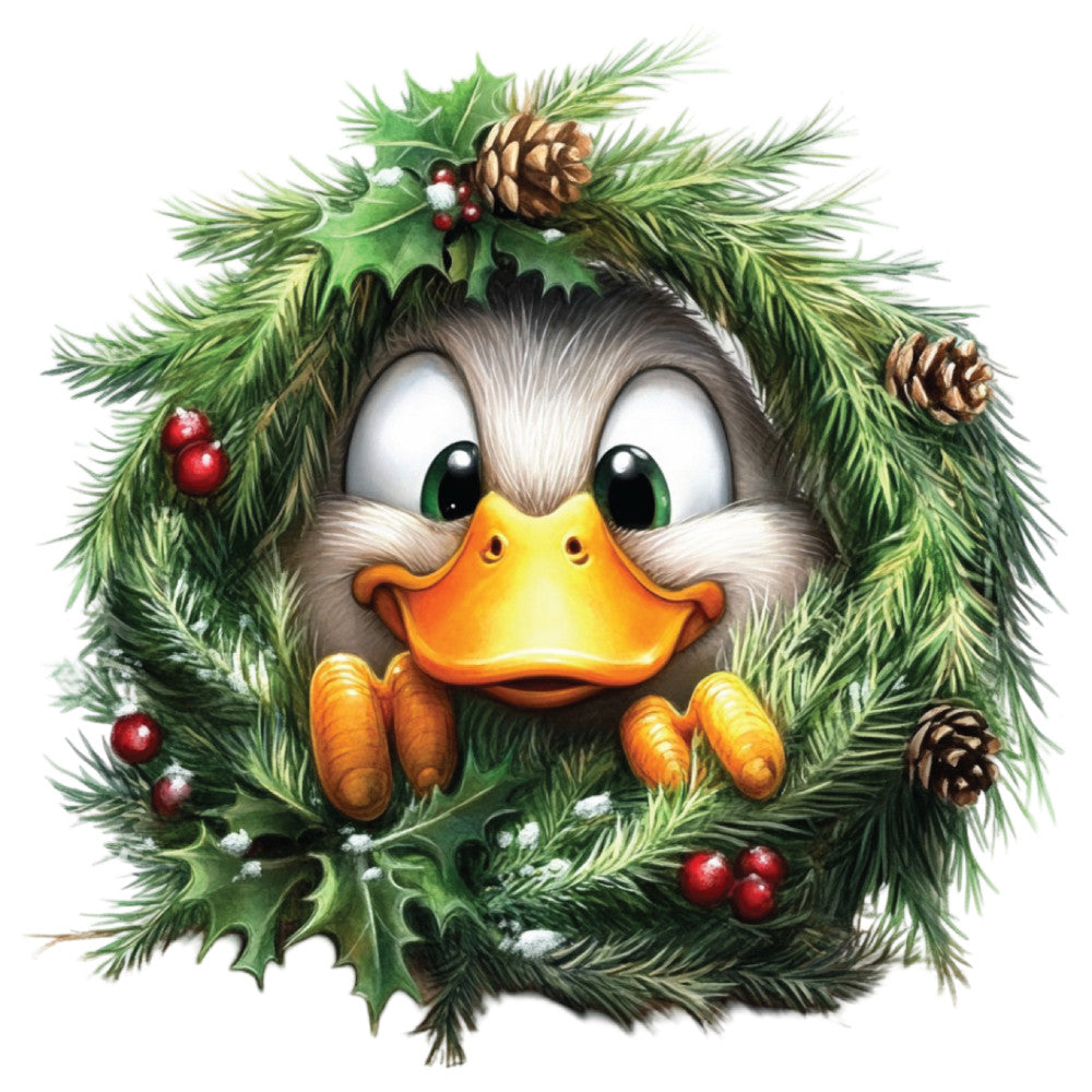Whimsical Duck Fabric Panel 20