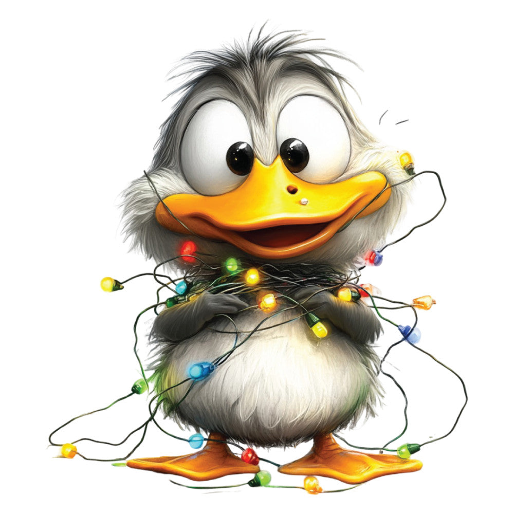 Whimsical Duck Fabric Panel 31