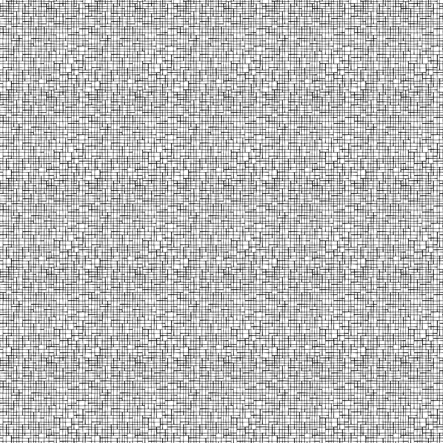 White Black Broken Weave Cotton Fabric per yard - Linda's Electric Quilters