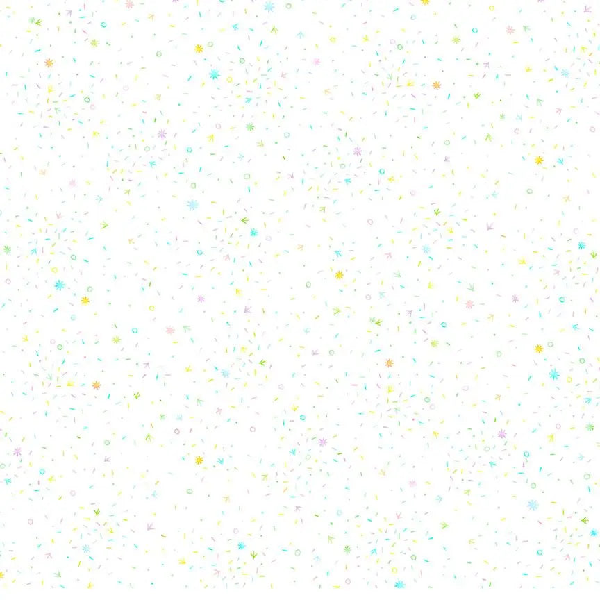 White Sparkle Chicken Scratch Wideback Fabric Per Yard - Linda's Electric Quilters