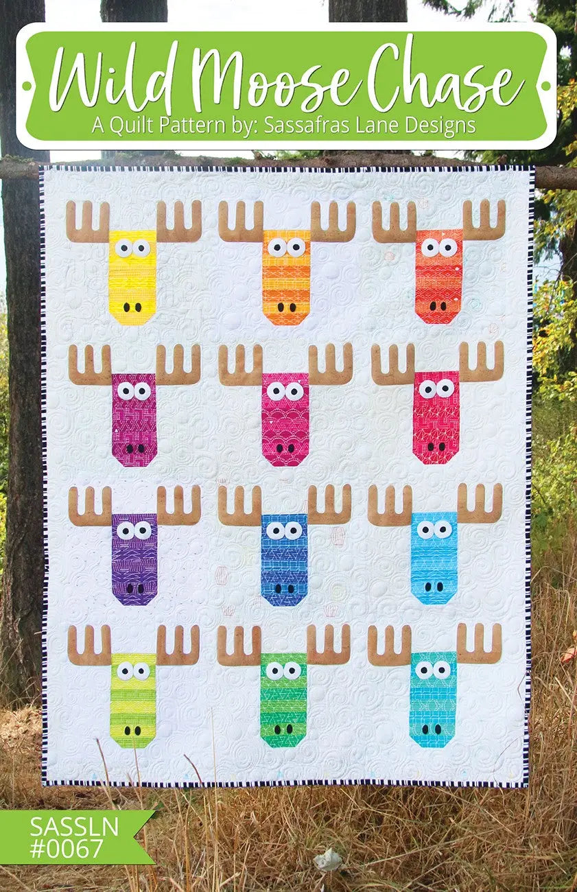 Wild Moose Chase - Linda's Electric Quilters