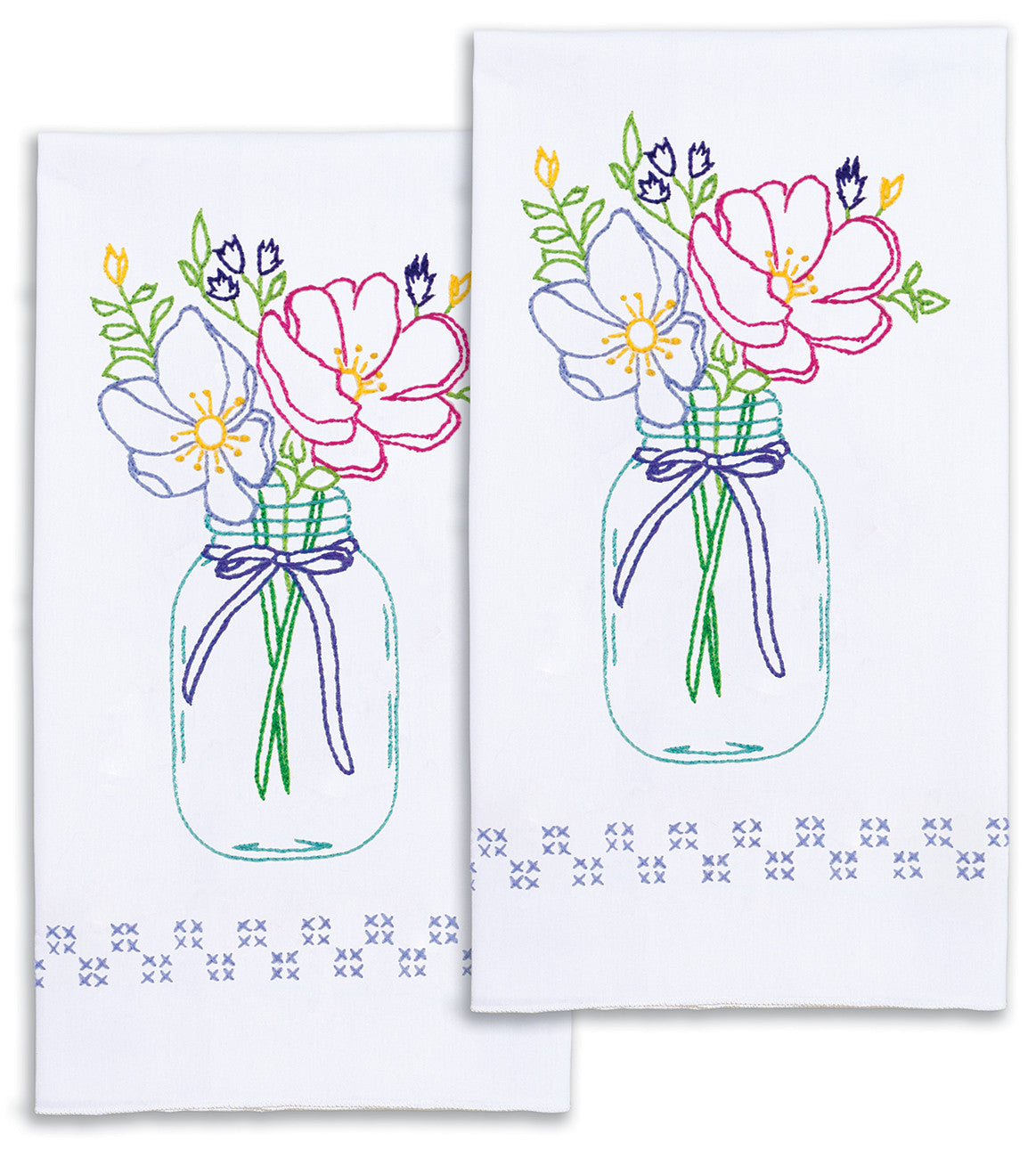 Wildflowers Decorative Hand Towels