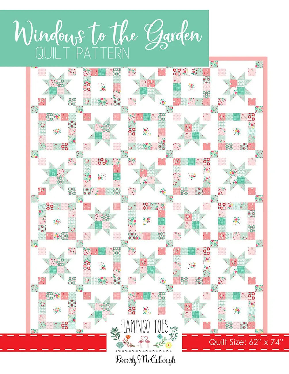 Windows To The Garden Quilt Pattern - Linda's Electric Quilters