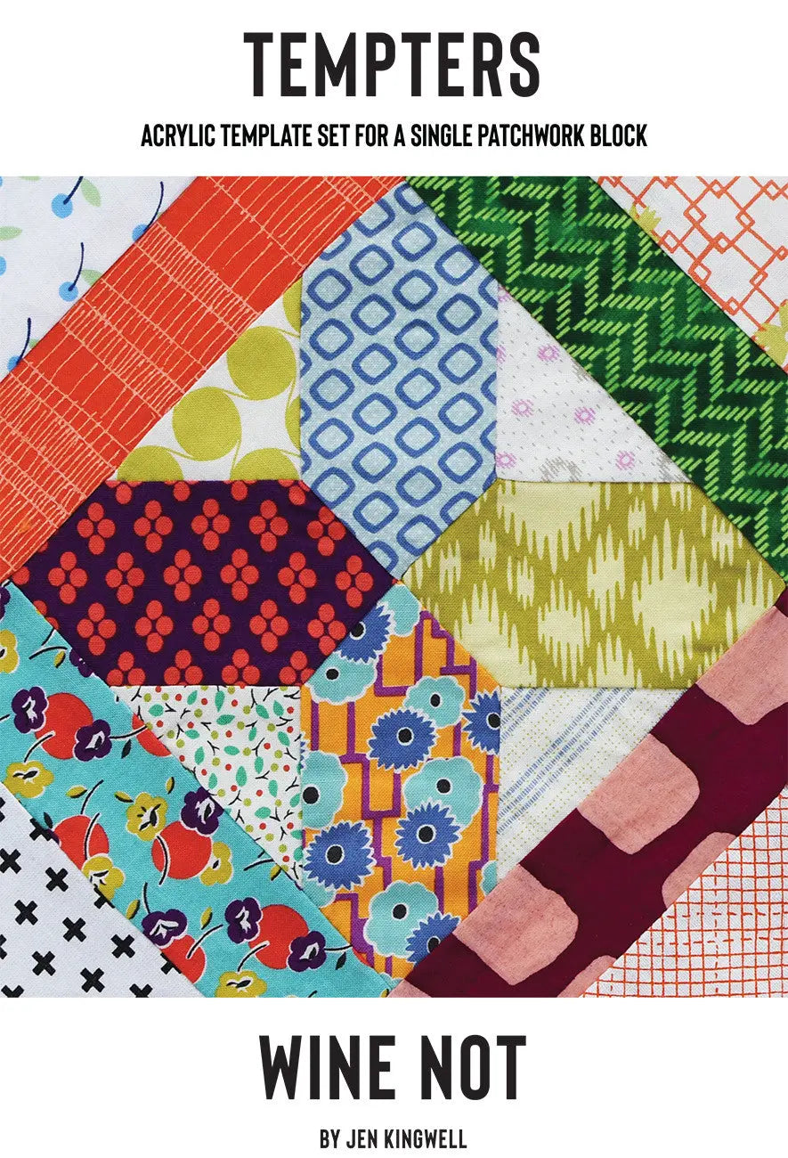 Wine Not Tempter By Jen Kingwell - Linda's Electric Quilters
