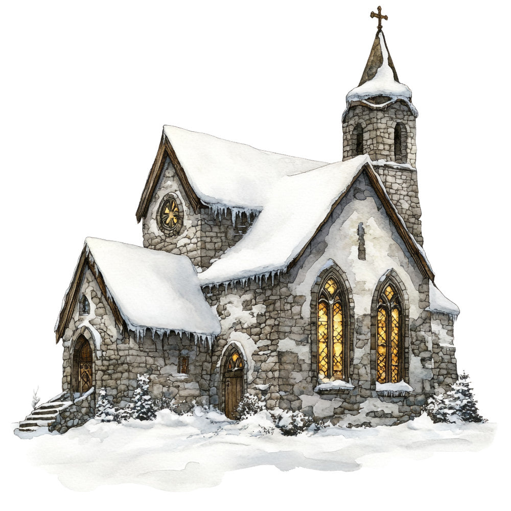 Winter Scotland Fabric Panel 14