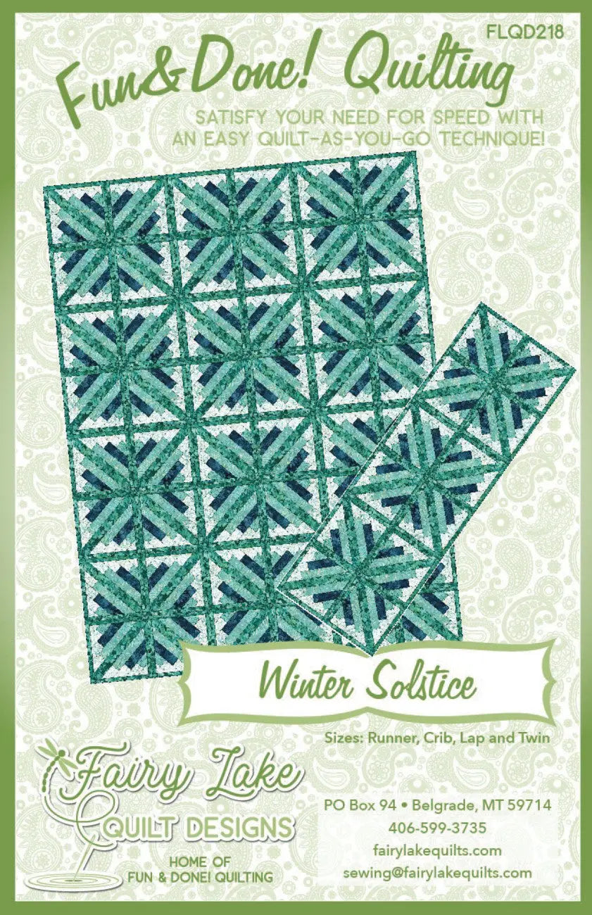 Winter Solstice Fun & Done Quilt Checker Distributor