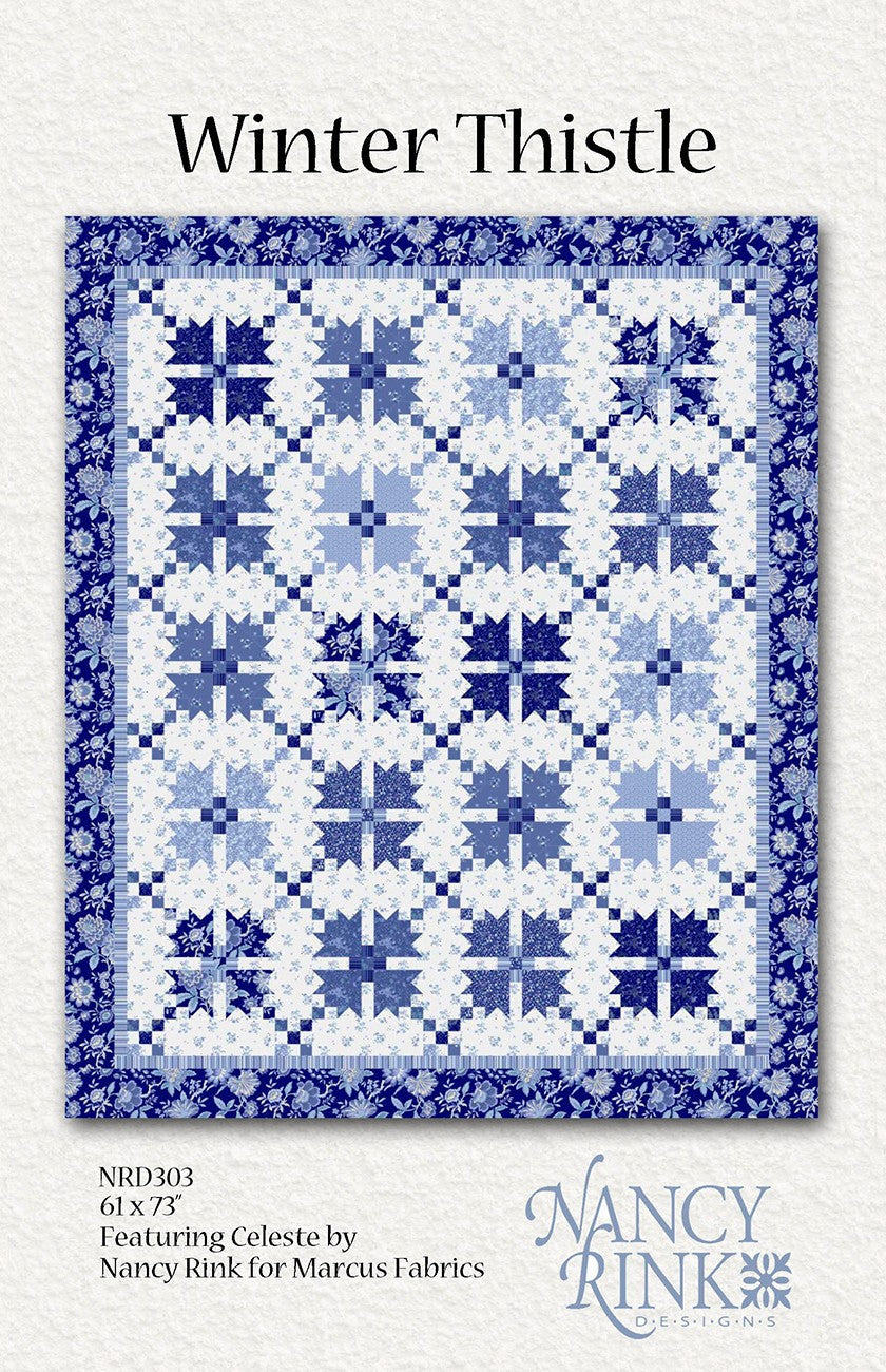 Winter Thistle - Linda's Electric Quilters