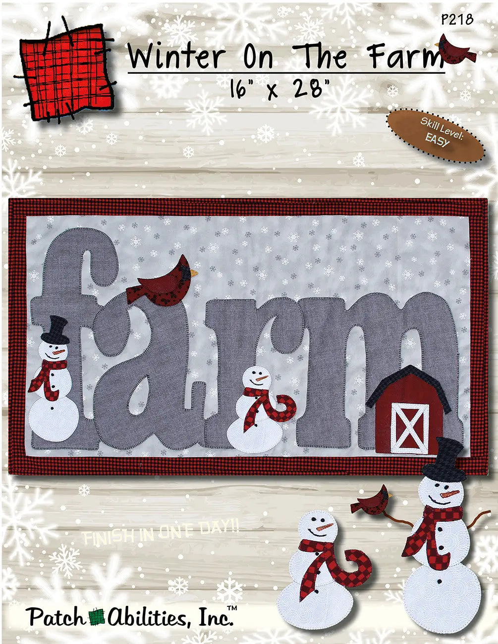 Winter on the Farm Checker Distributor