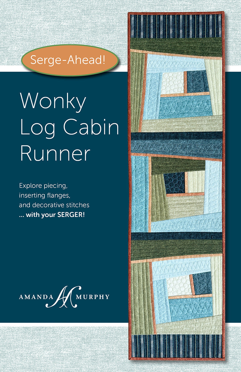 Wonky Log Cabin Runner - Linda's Electric Quilters