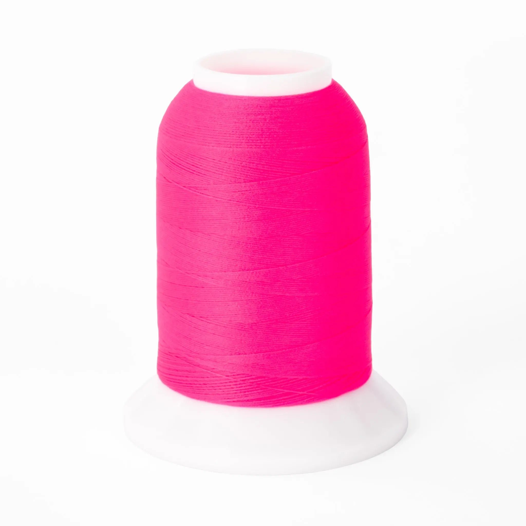 Woolly Nylon #292 - Fluorescent Pink Mini Cone YLI Threads