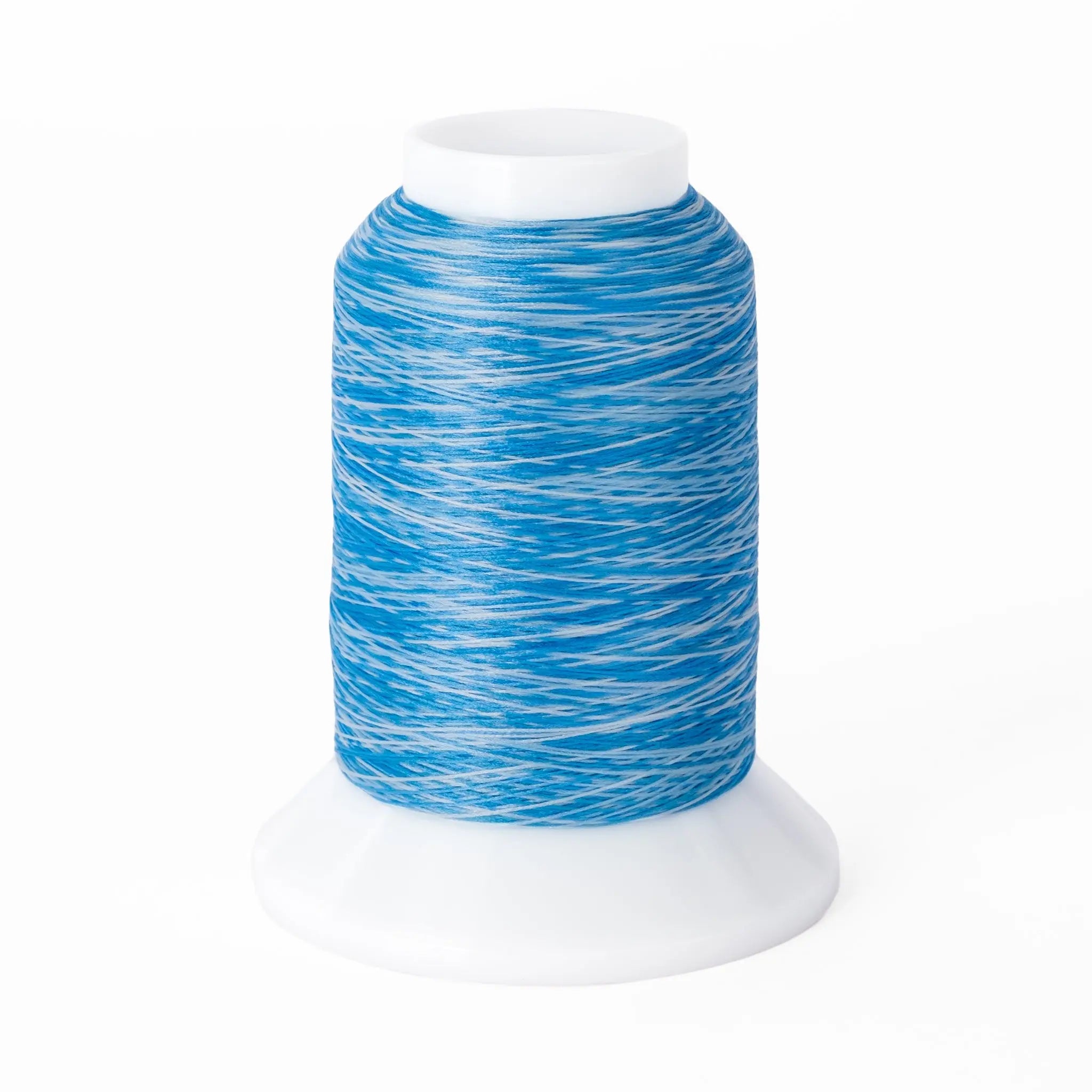 Woolly Nylon #VA103 - Variegated Blue Mini Cone YLI Threads
