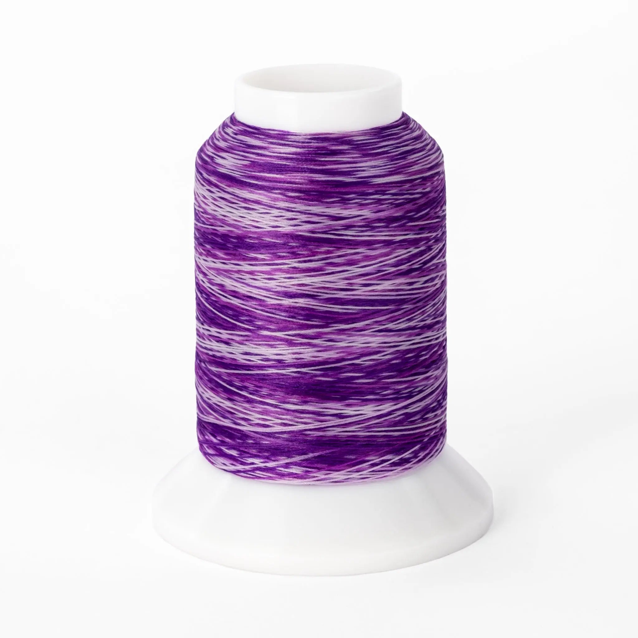 Woolly Nylon #VA106 - Variegated Purple Mini Cone YLI Threads