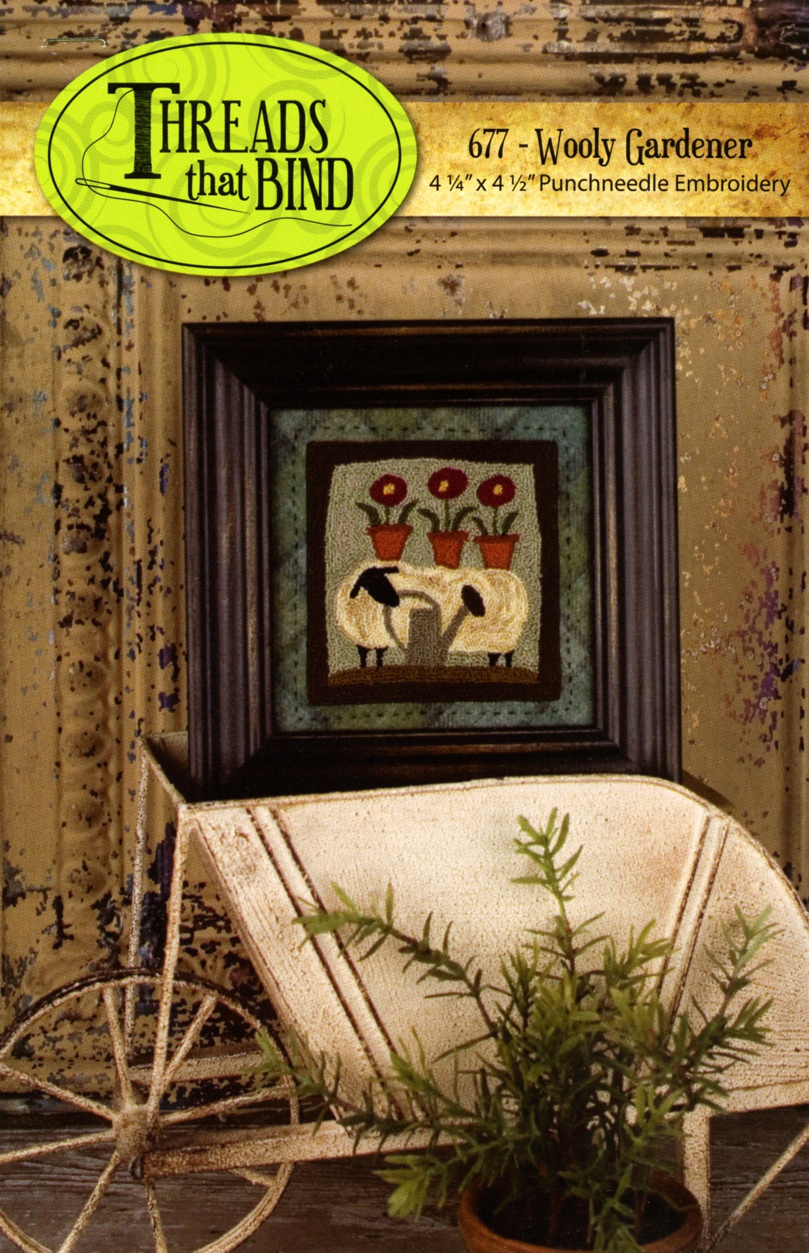 Wooly Gardener - Linda's Electric Quilters