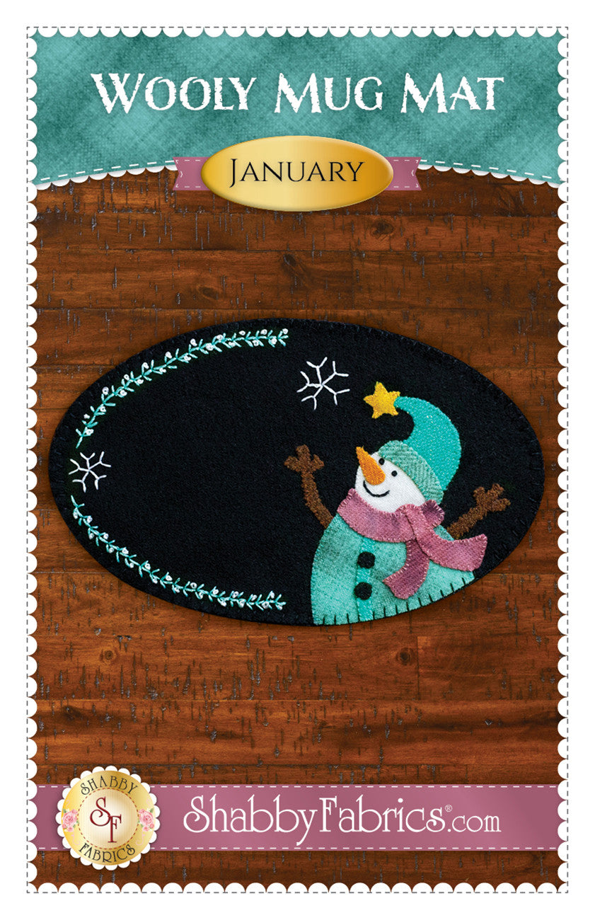 Wooly Mug Mat January