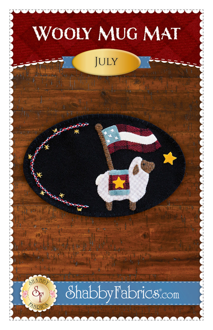 Wooly Mug Mat July