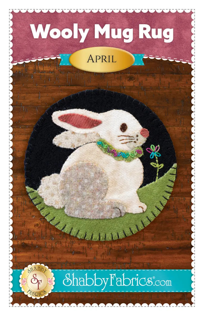 Wooly Mug Rug April Checker Distributor