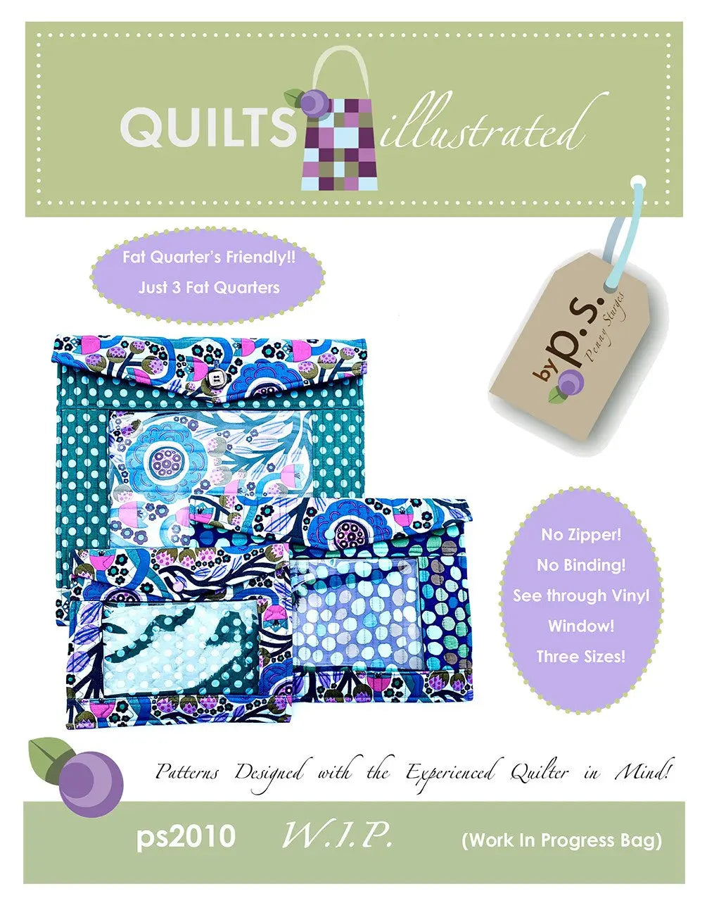 Work in Progress Bags - Linda's Electric Quilters