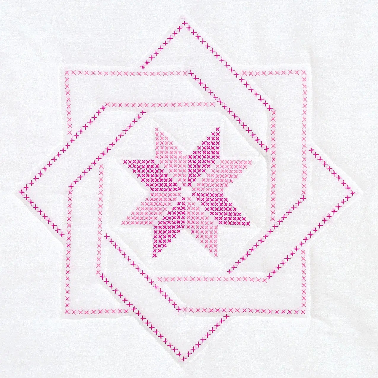 Woven Star Quilt Blocks 18in - Linda's Electric Quilters