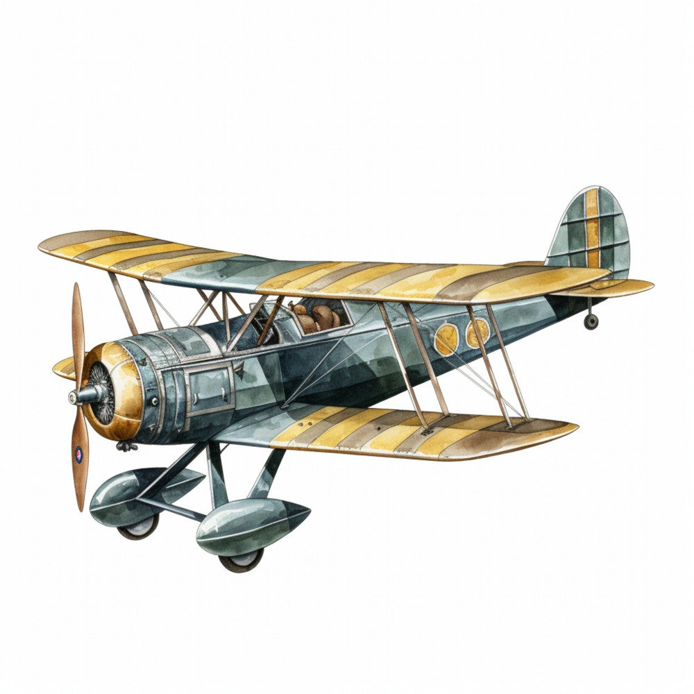 Wright Biplane Fabric Panel 13