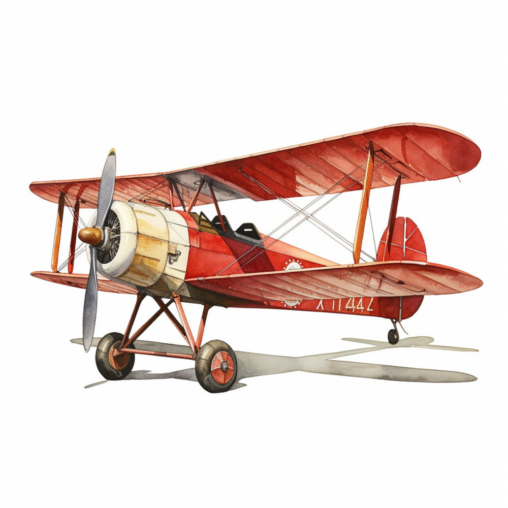 Wright Biplane Fabric Panel 30