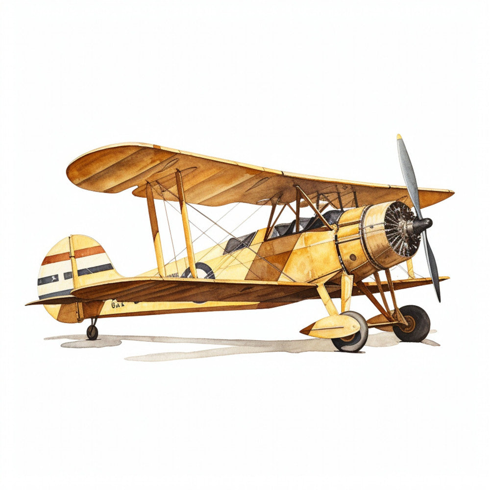 Wright Biplane Fabric Panel 4