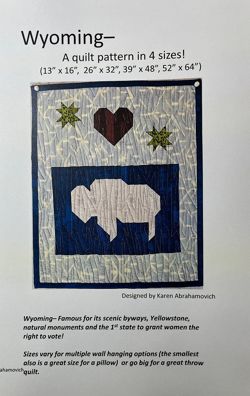 Wyoming Quilt Pattern