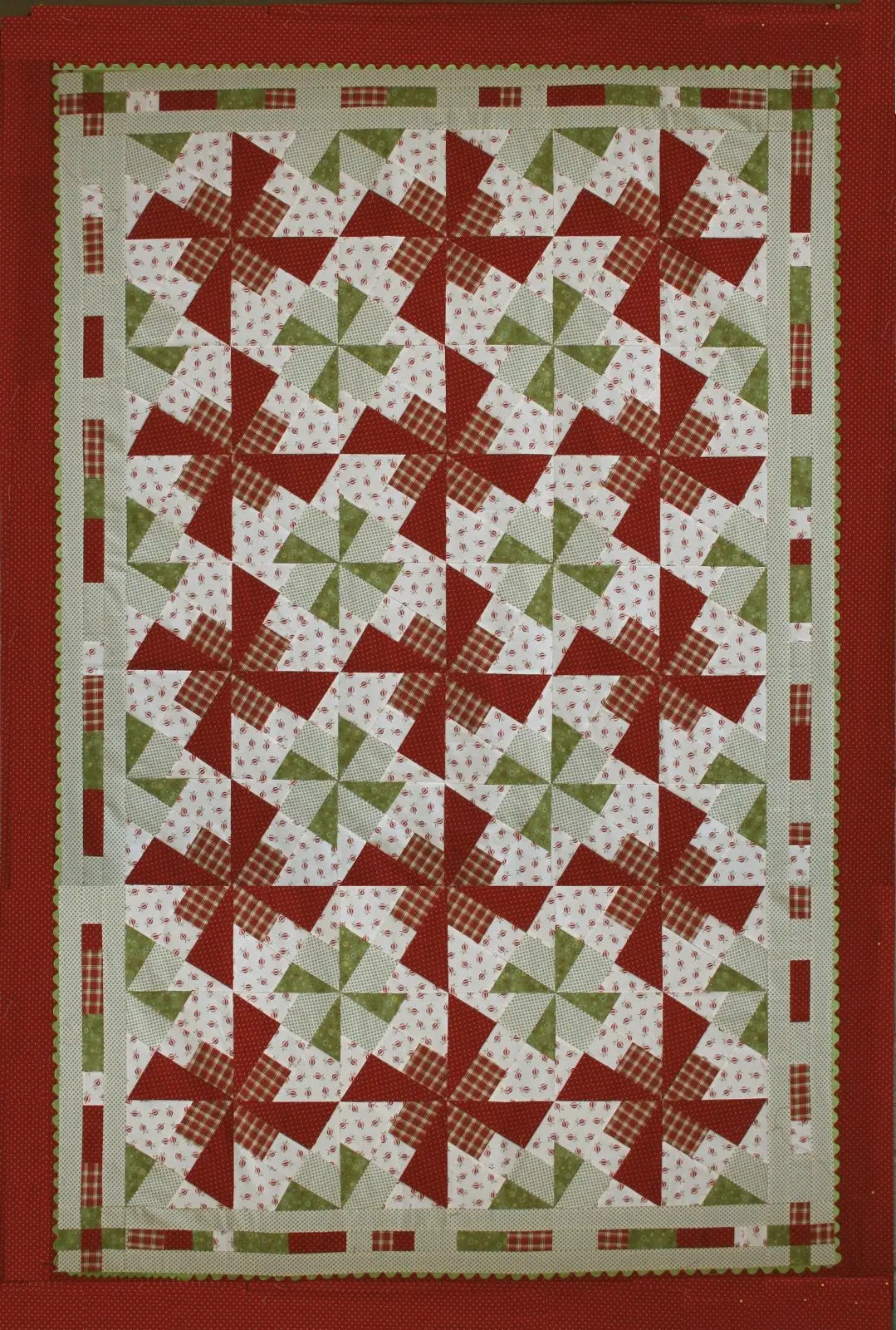 X-Block Topsy Twosy Pattern Cactus Queen Quilt Company